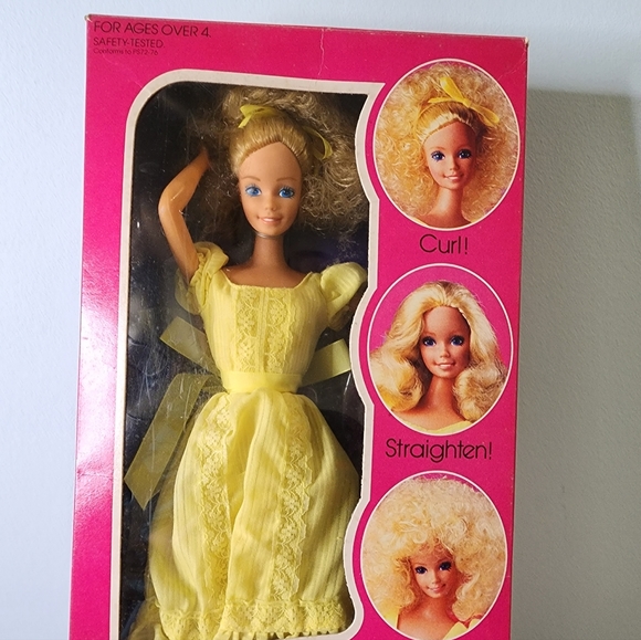 Barbie Magic Curl 1981, Vintage Barbie, Old Barbie, Superstar Era - Picture 10 of 12